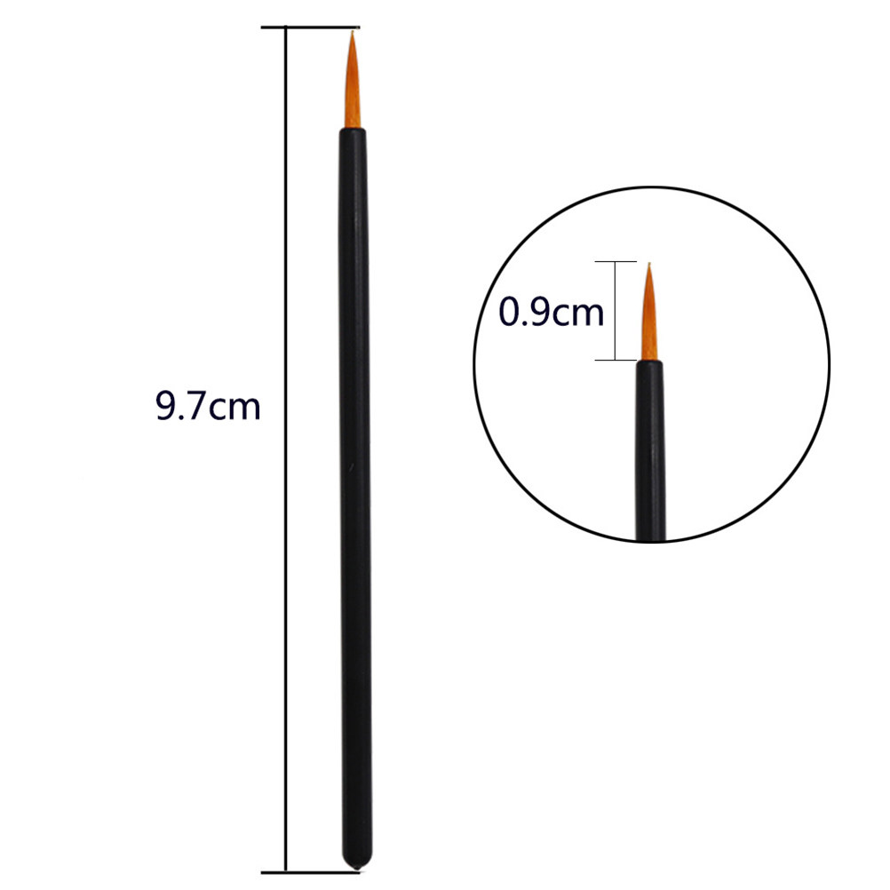 Makeup Brush Set - 100 шт. одноразовых кистей для подводки