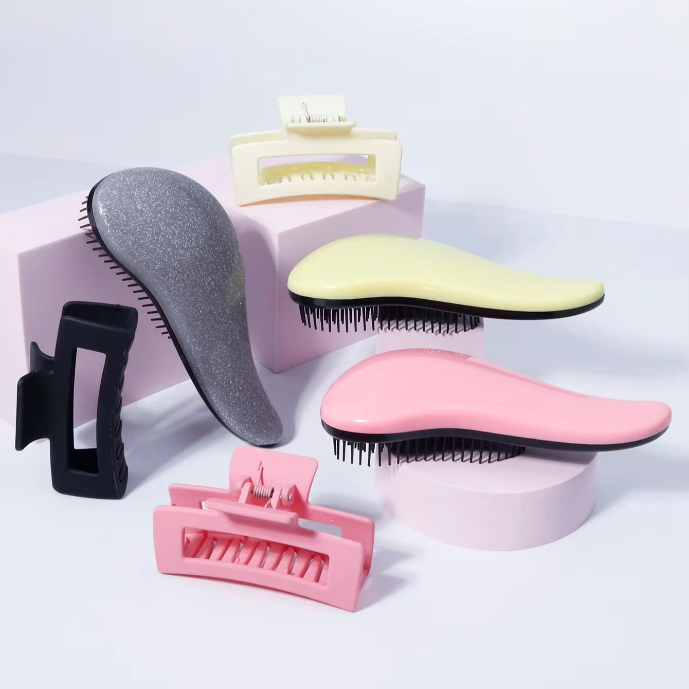 Hair Scalp Massager - Набор из 2-х инструментов для укладки