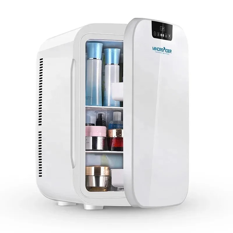 Beauty Makeup Fridge - Холодильник для дома с стеклянной дверцей,