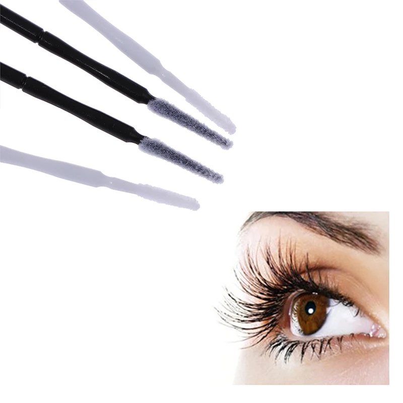 Blush Brush Kabuki - Профессиональные одноразовые микрокисти для наращивания ресниц,
