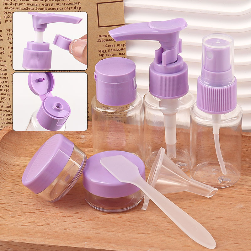 Beauty Makeup Supply - 7 шт., дорожные мини-косметические бутылки для