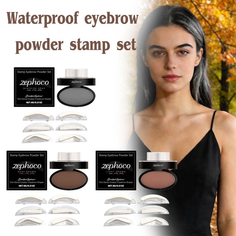 Beauty Mark Makeup - Водостойкий набор для окрашивания бровей с