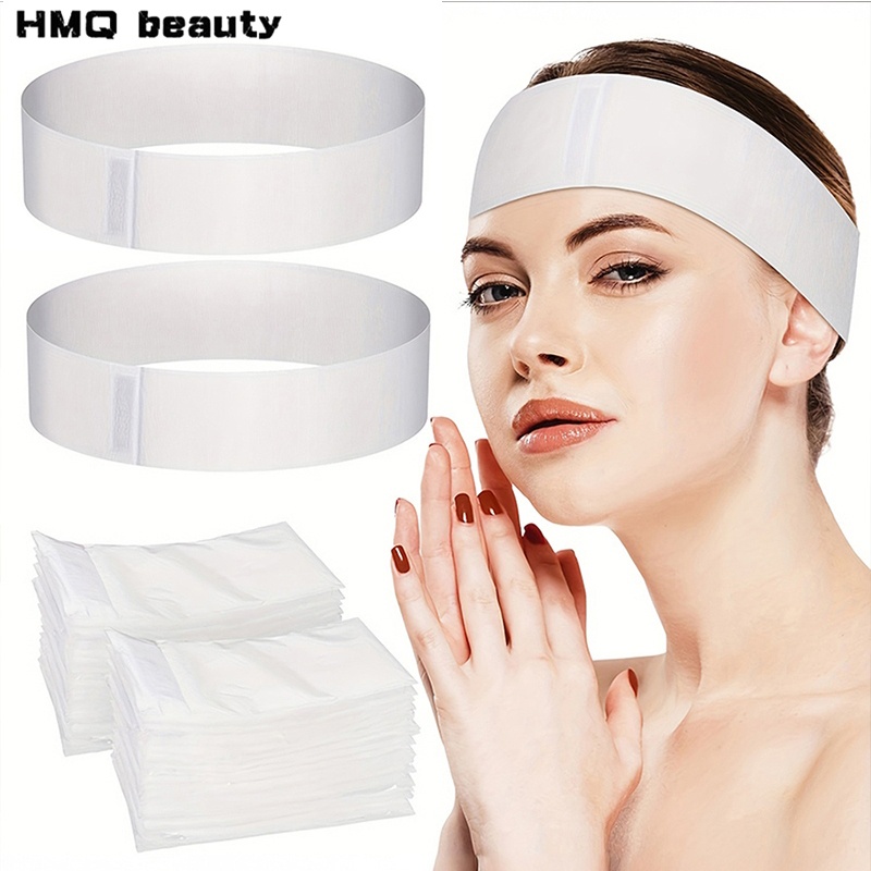 Beauty Makeup Supply - 100/50/10 шт. одноразовые повязки на голову