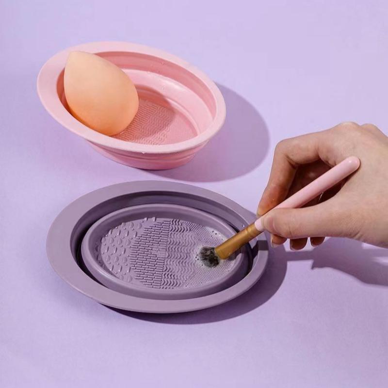 Складная миска для чистки пудр – обзор и цена Blush Brush Kabuki