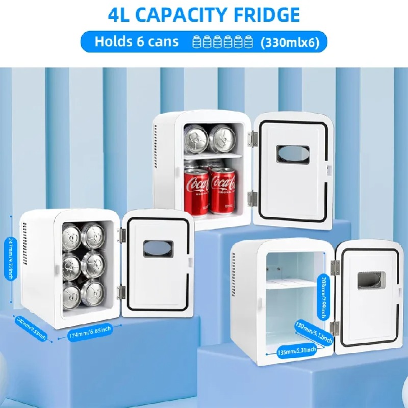 Портативный мини-холодильник д – обзор и цена Beauty Makeup Fridge