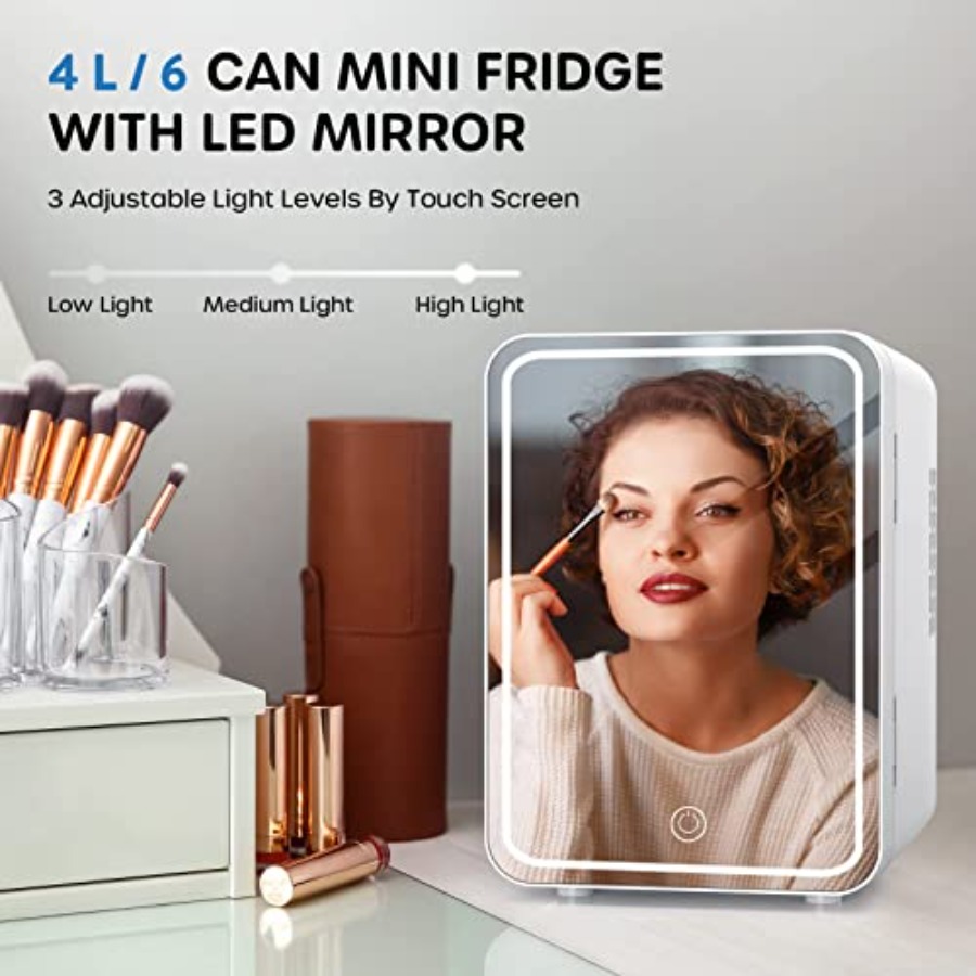 Мини-холодильник для косметики – обзор и цена Beauty Makeup Fridge