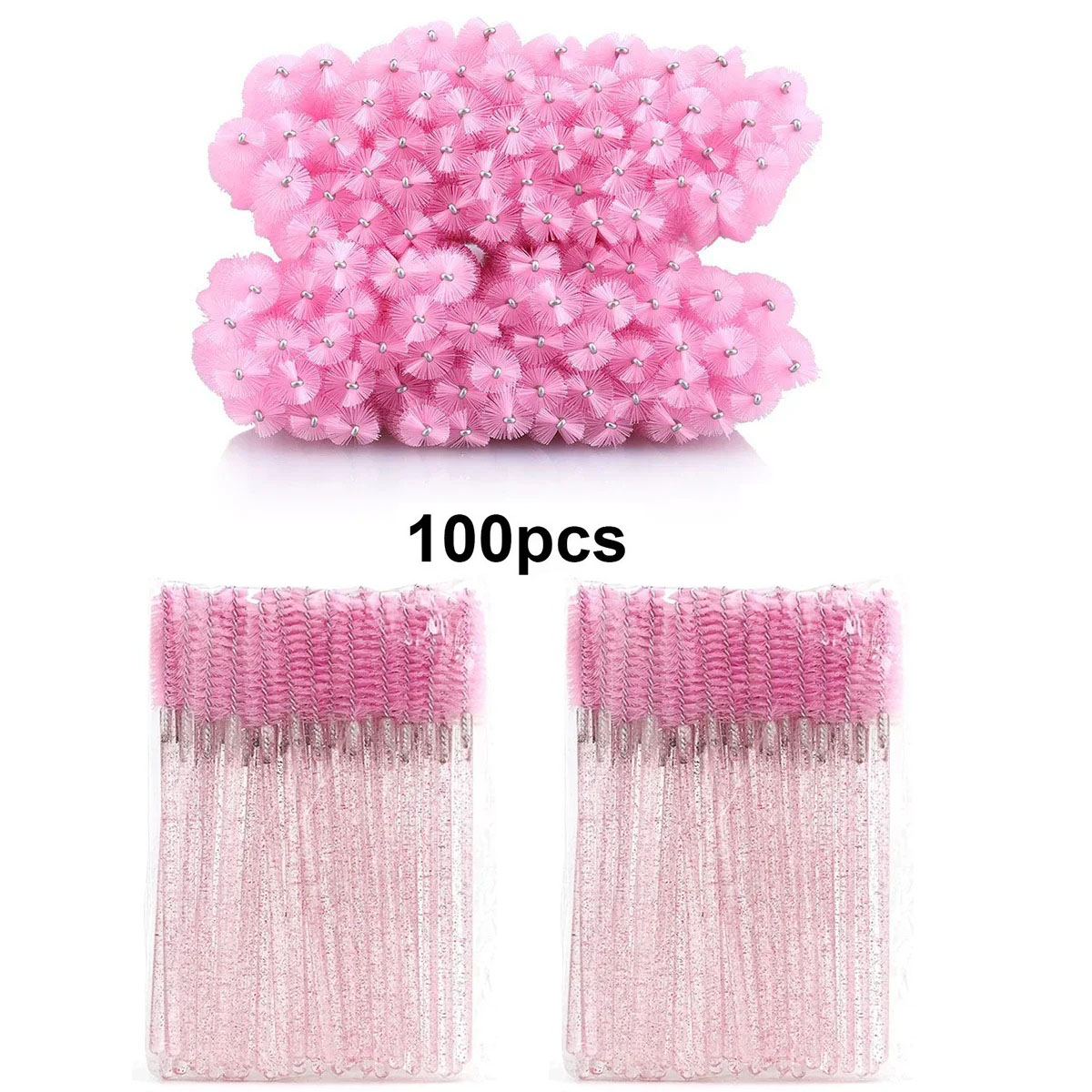 100 шт. одноразовые кисти для  – обзор и цена Makeup Brush Set