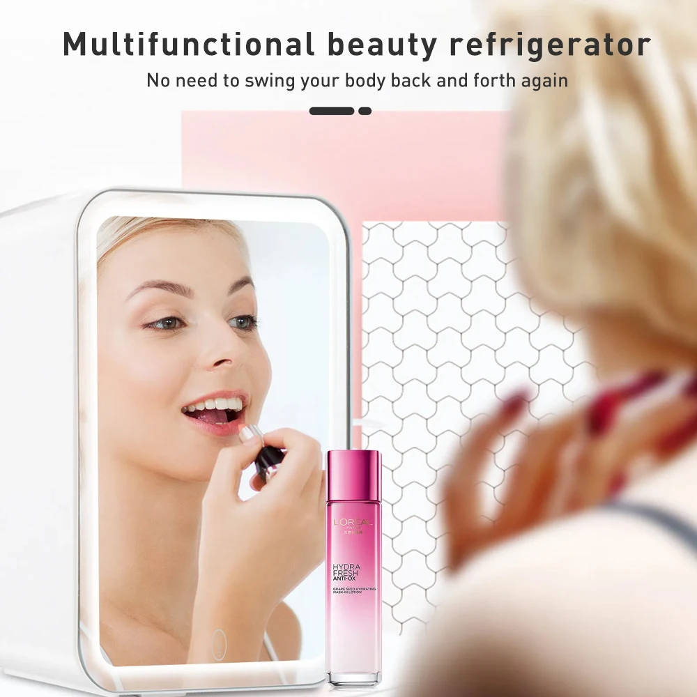 Мини-холодильник для красоты е – обзор и цена Beauty Makeup Fridge