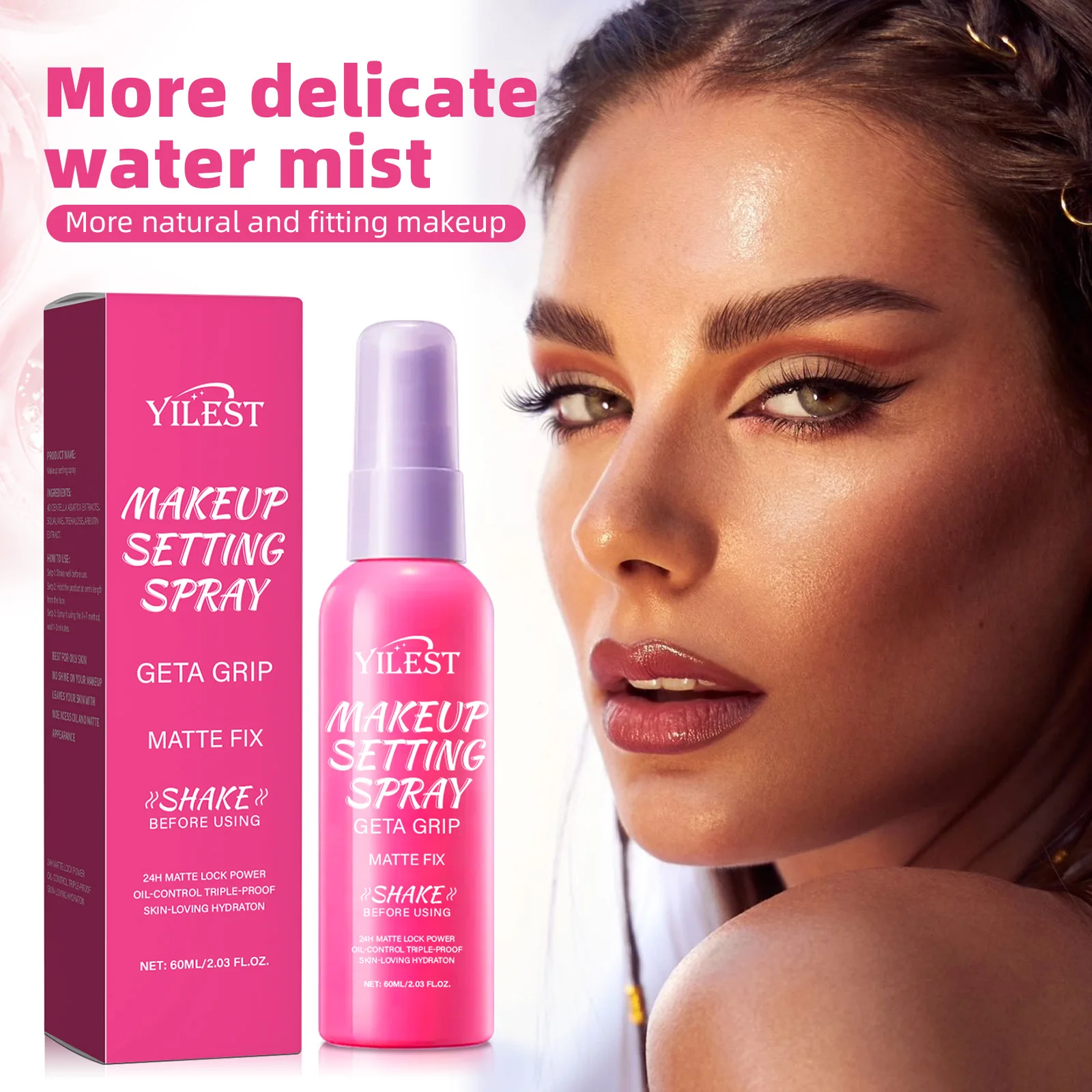 Матовый водостойкий спрей для  – обзор и цена Setting Spray