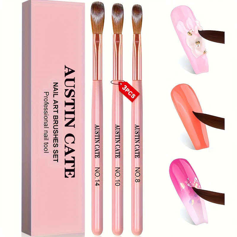 Набор акриловых кистей для ног – обзор и цена Blush Brush Kabuki