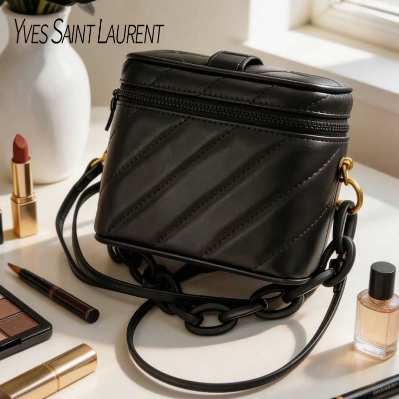 Сумка Yves Saint Laurent, черн – обзор и цена Ysl Beauty Makeup Bag