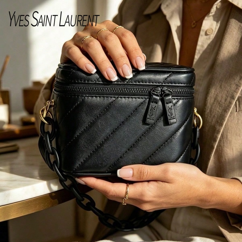 Сумка Yves Saint Laurent, черн – обзор и цена Ysl Beauty Makeup Bag