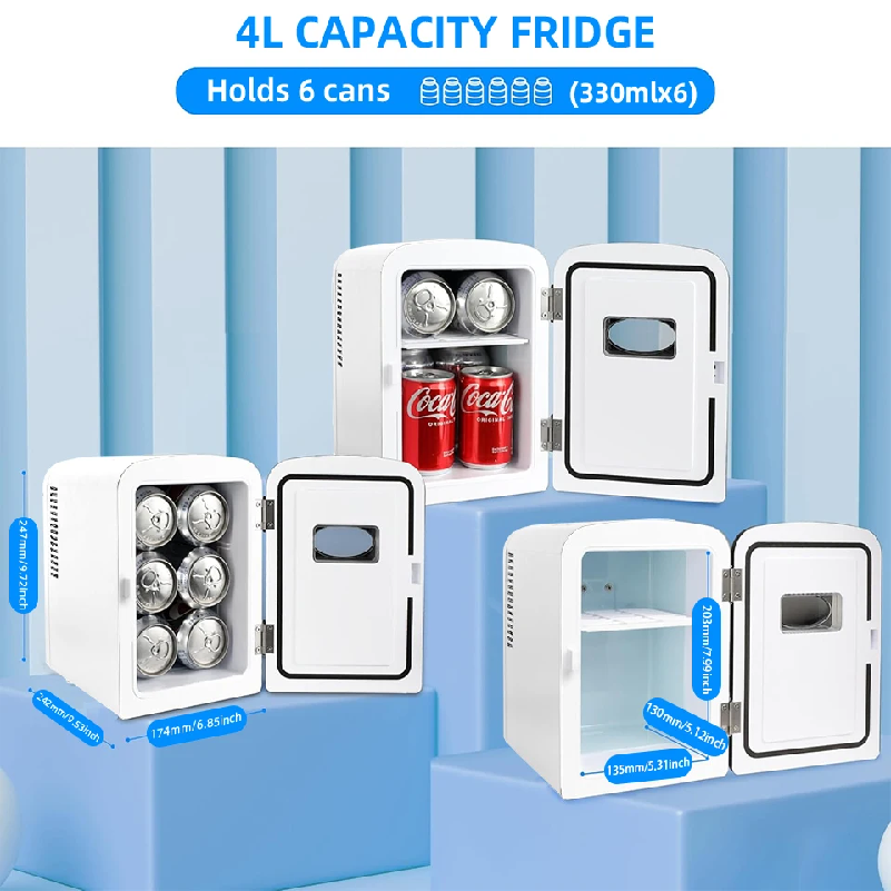Портативный мини-холодильник д – обзор и цена Beauty Makeup Fridge