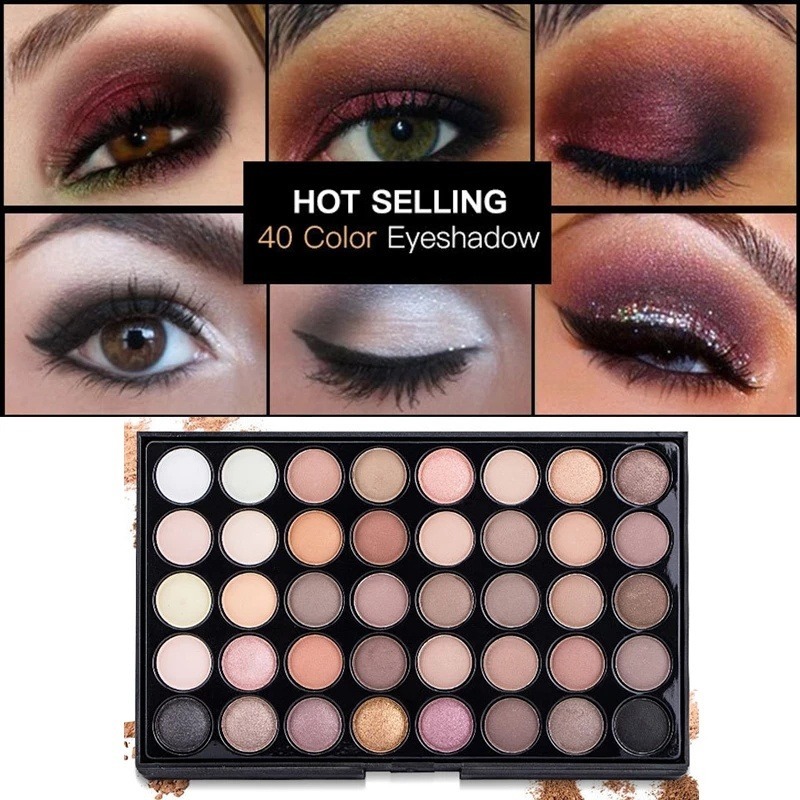 Палетка теней для век из 40 от – обзор и цена Beauty Makeup Palette