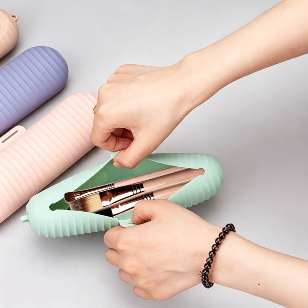 Портативный силиконовый чехол  – обзор и цена Blush Brush Kabuki