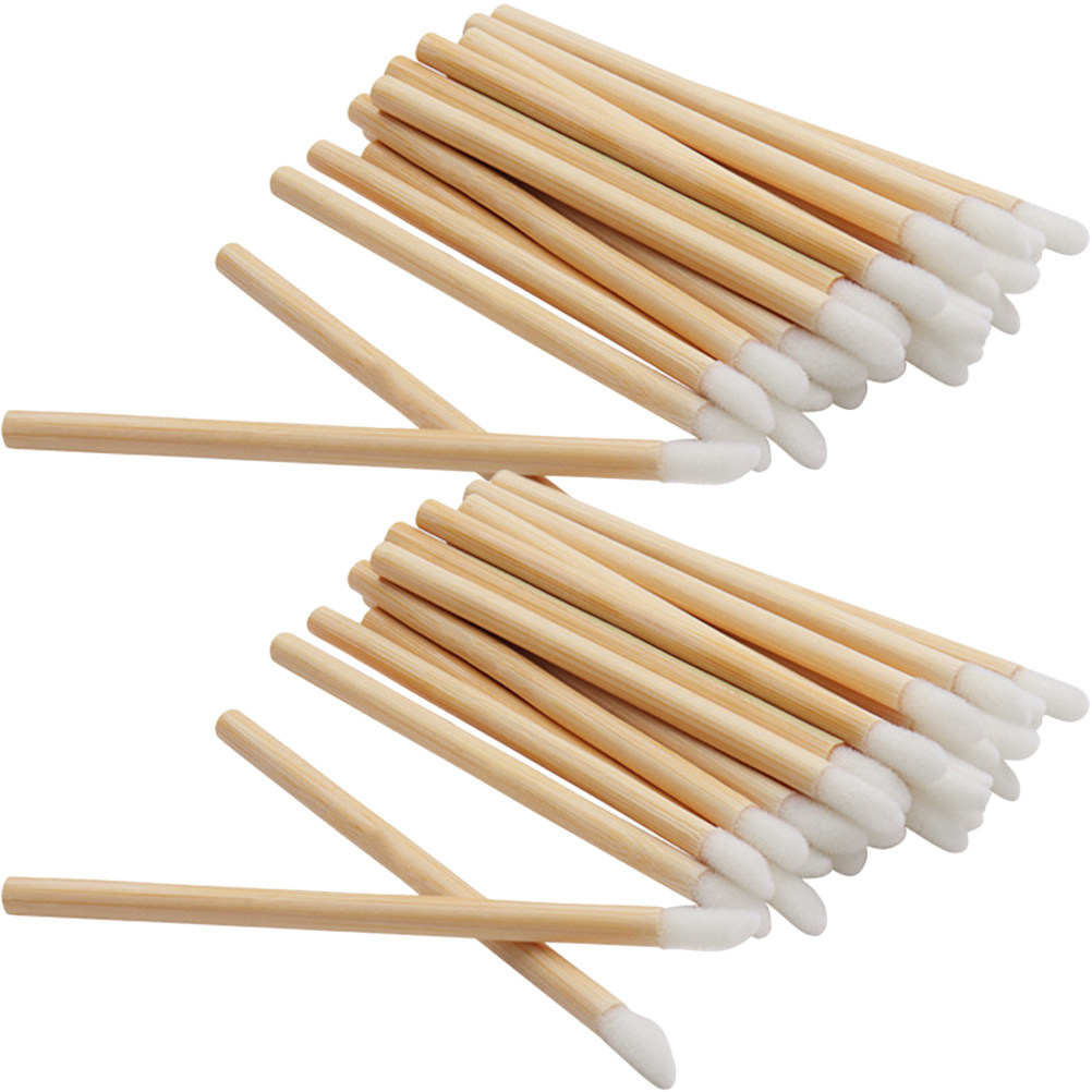 100 шт. деревянных аппликаторо – обзор и цена Makeup Brush Set
