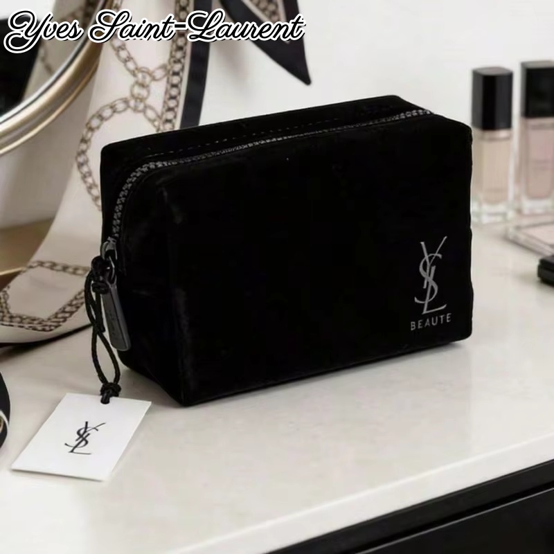 Косметичка в стиле YSL с черны – обзор и цена Ysl Beauty Makeup Bag
