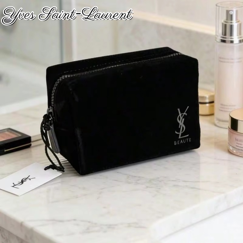 Косметичка в стиле YSL с черны – обзор и цена Ysl Beauty Makeup Bag