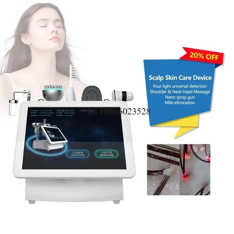 WMWMNU Оптовый анализатор кожи – обзор и цена Hair Scalp Massager